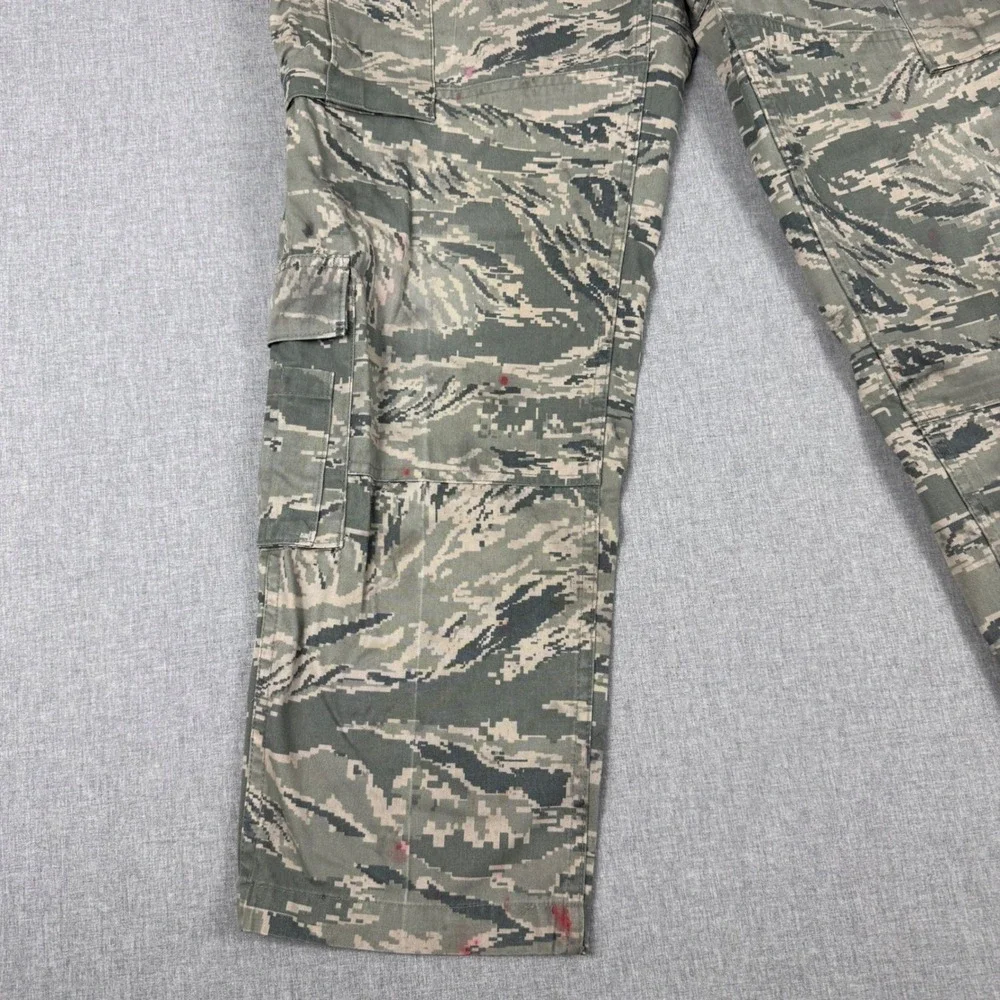 US Air Force DSCP Mens Tiger Stripe Digital Camo Cargo Pants 32S Military